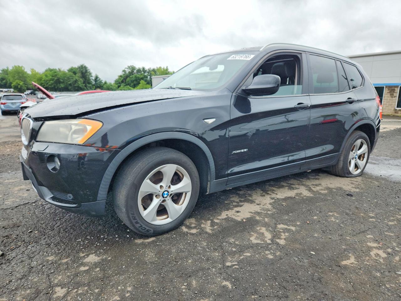 2011 Bmw X3 Xdrive28i Черный vin: 5UXWX5C51BL706114