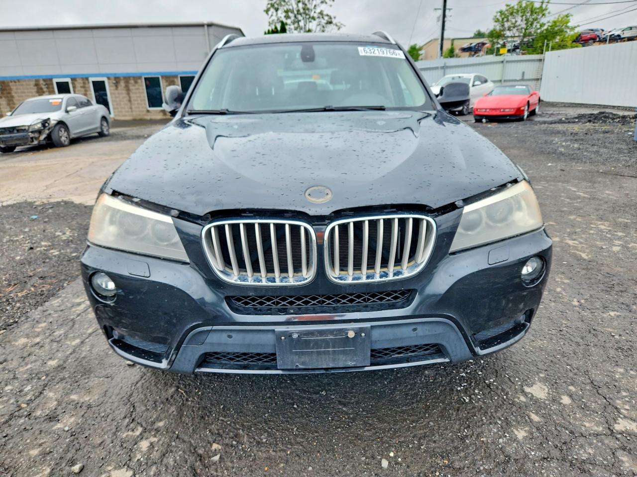 2011 Bmw X3 Xdrive28i Черный vin: 5UXWX5C51BL706114