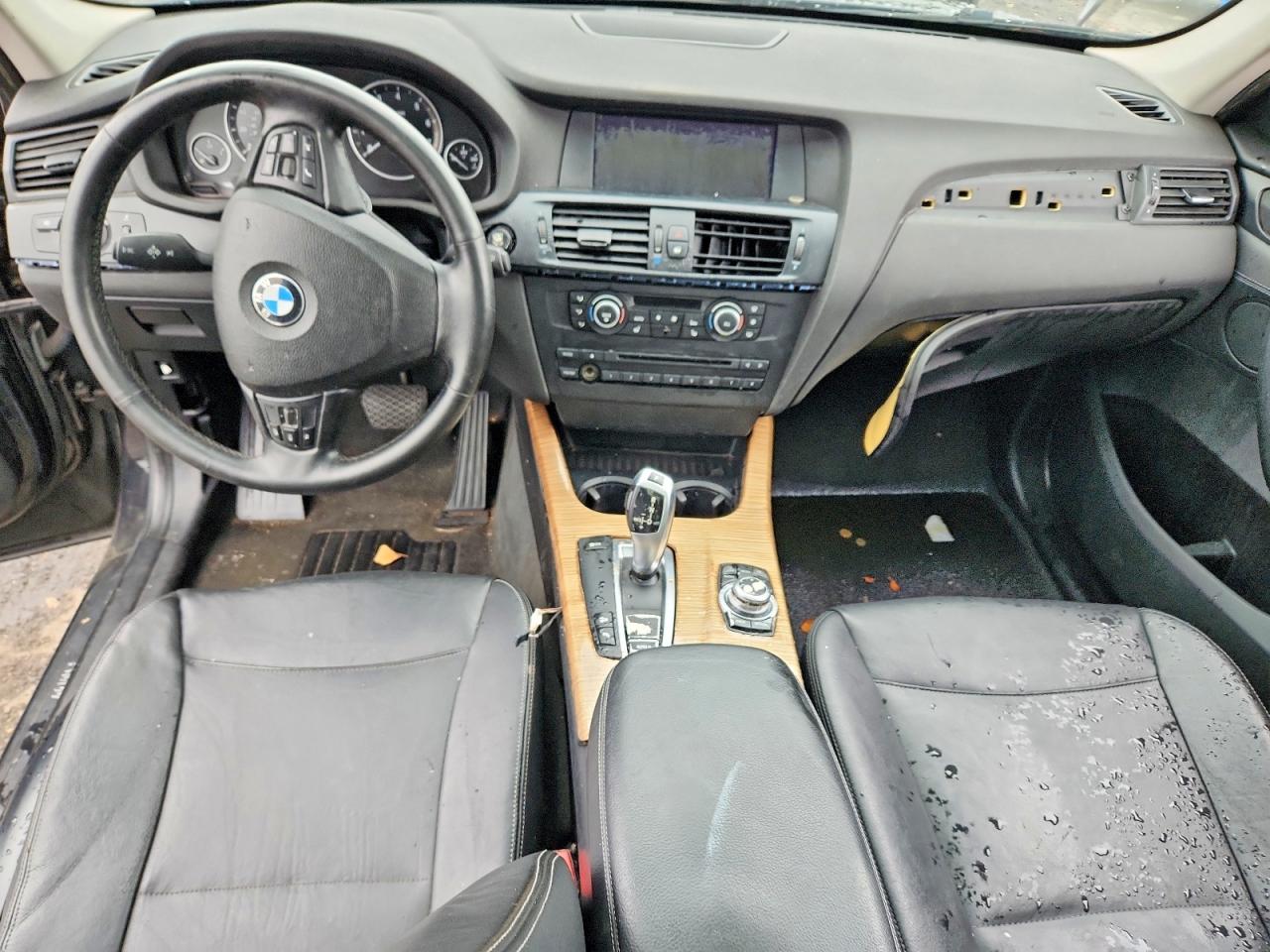 2011 Bmw X3 Xdrive28i Черный vin: 5UXWX5C51BL706114