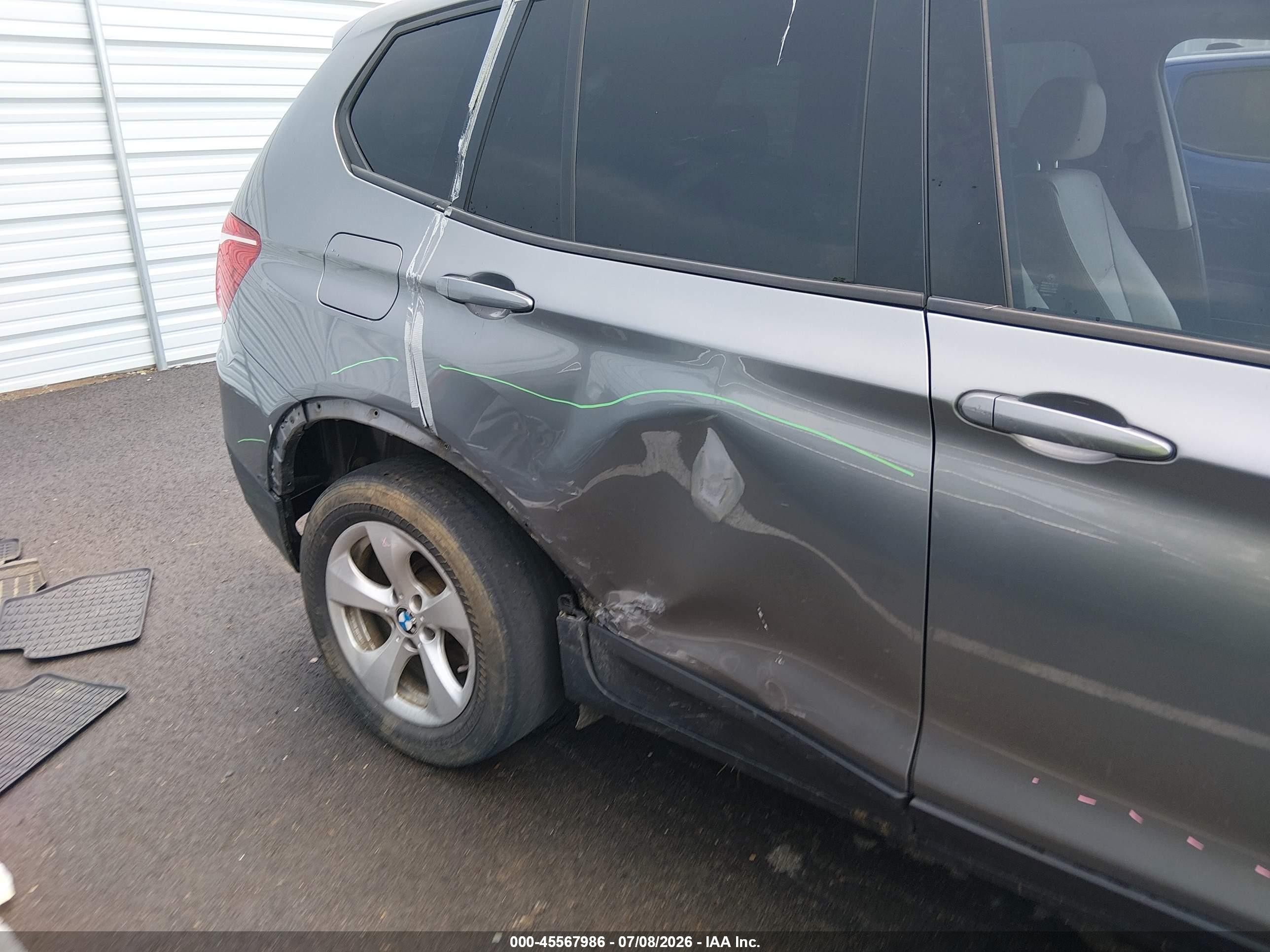 2011 Bmw X3 Xdrive28i Gray vin: 5UXWX5C51BL710566
