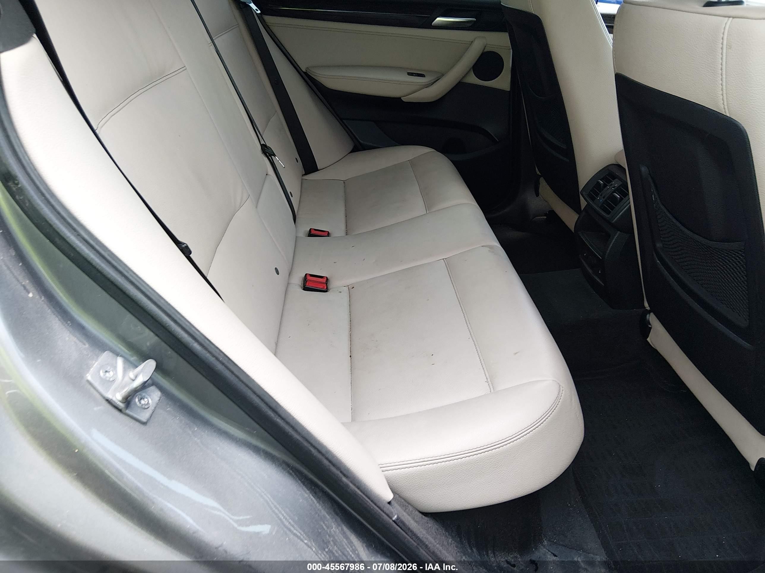 2011 Bmw X3 Xdrive28i Gray vin: 5UXWX5C51BL710566