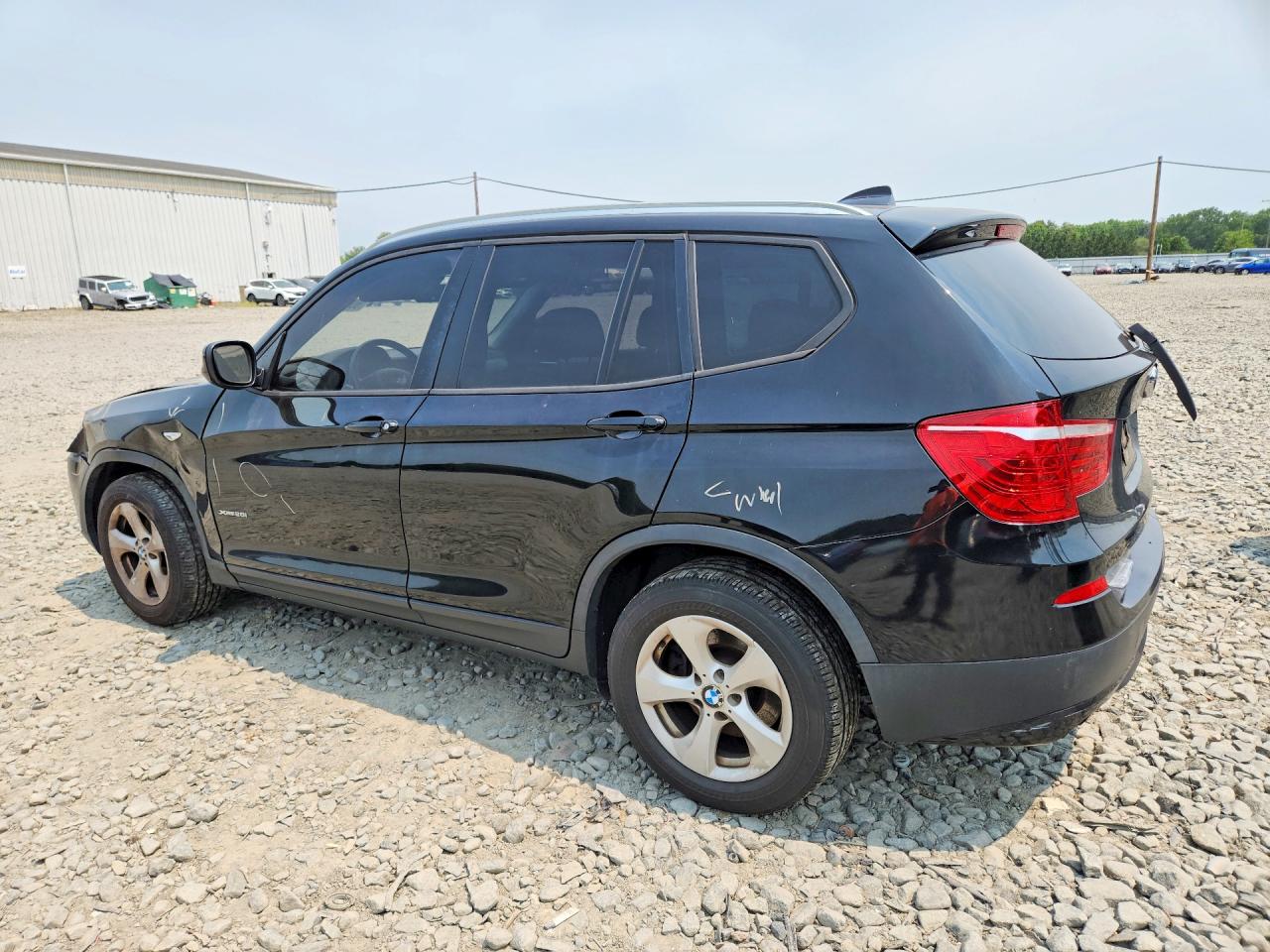 2011 Bmw X3 Xdrive28i Black vin: 5UXWX5C51BL710986