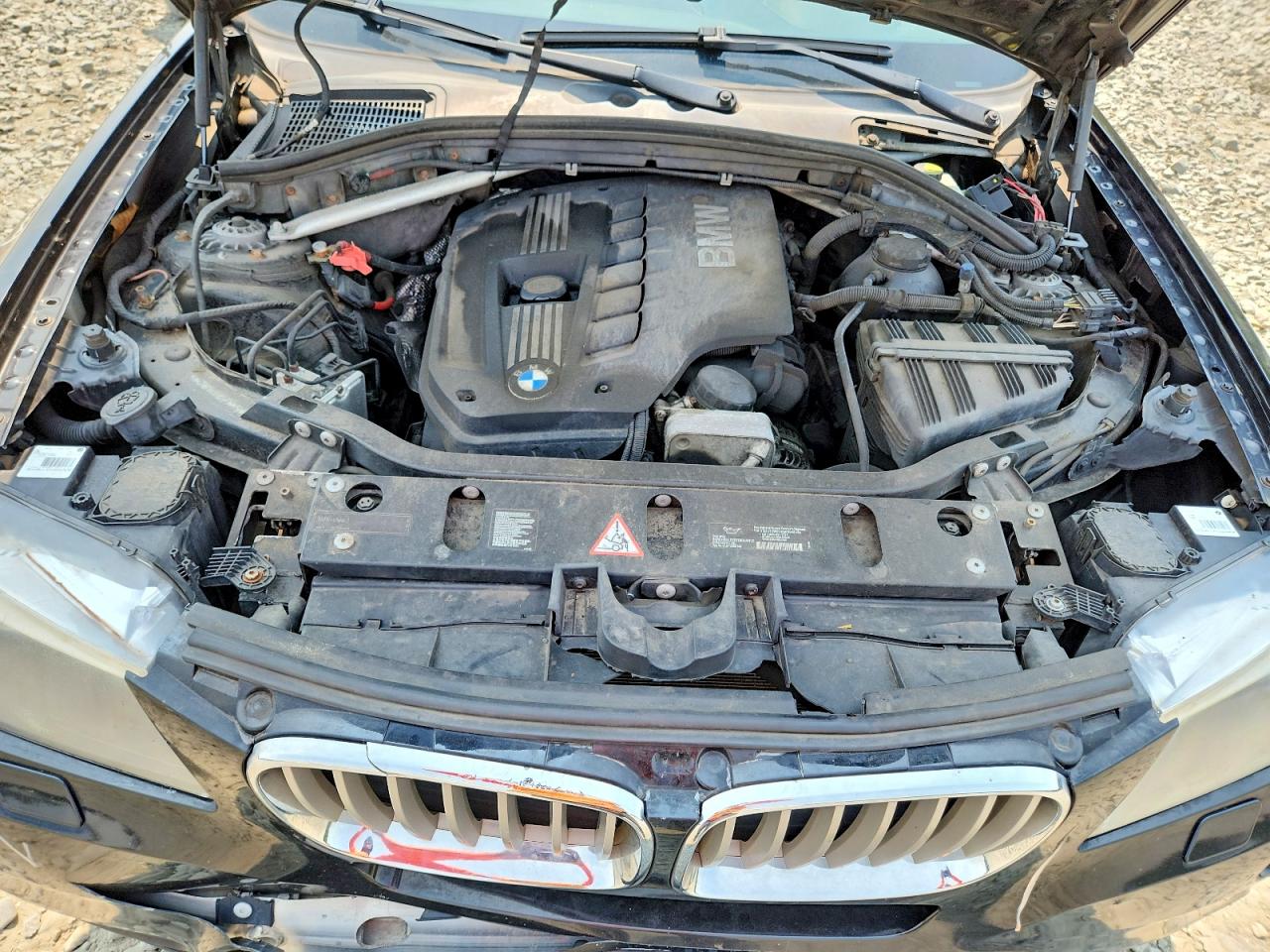 2011 Bmw X3 Xdrive28i Black vin: 5UXWX5C51BL710986