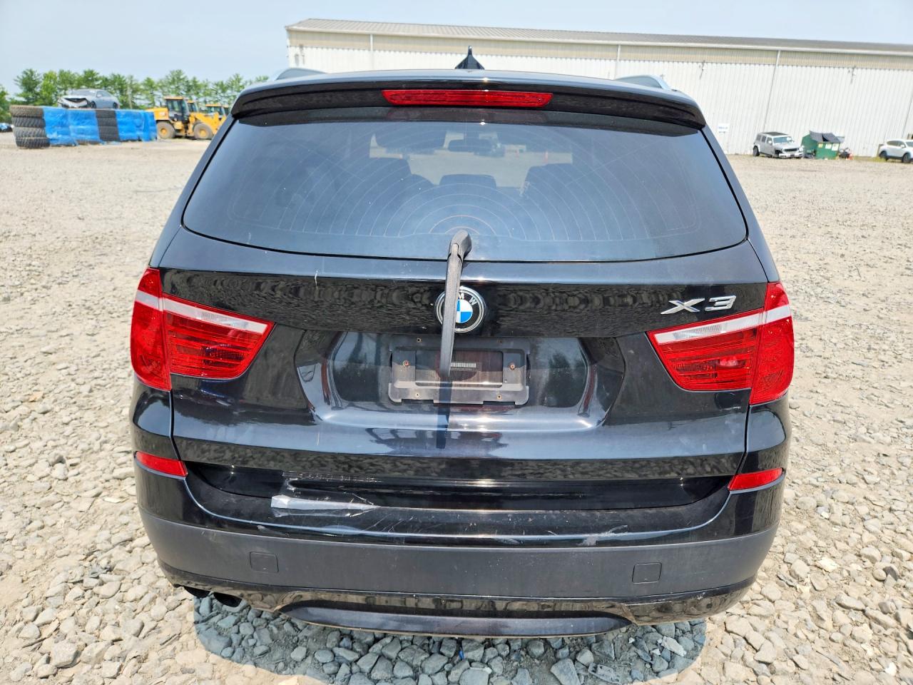2011 Bmw X3 Xdrive28i Black vin: 5UXWX5C51BL710986