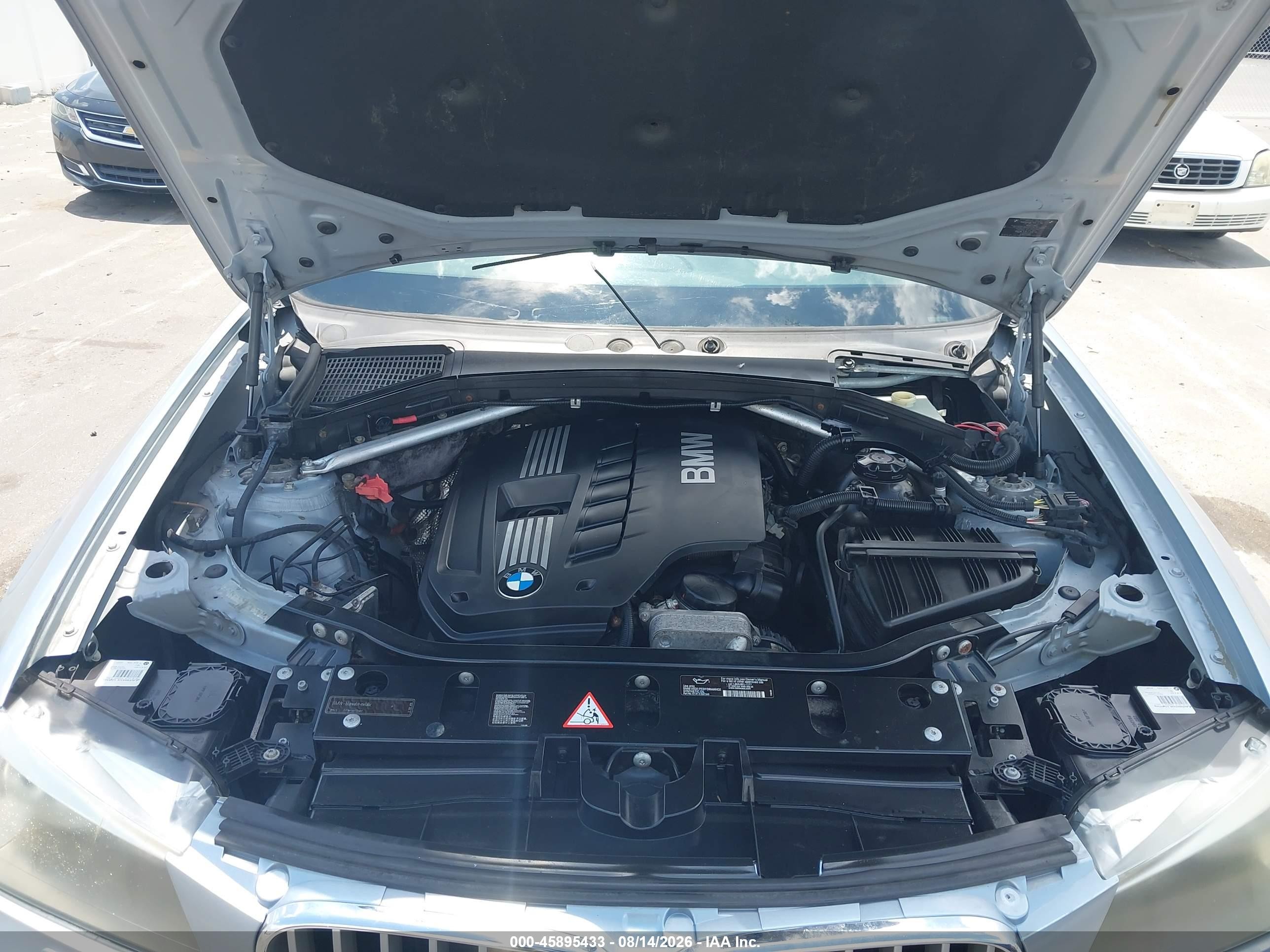 2012 Bmw X3 Xdrive28i Light Blue vin: 5UXWX5C51CL719592