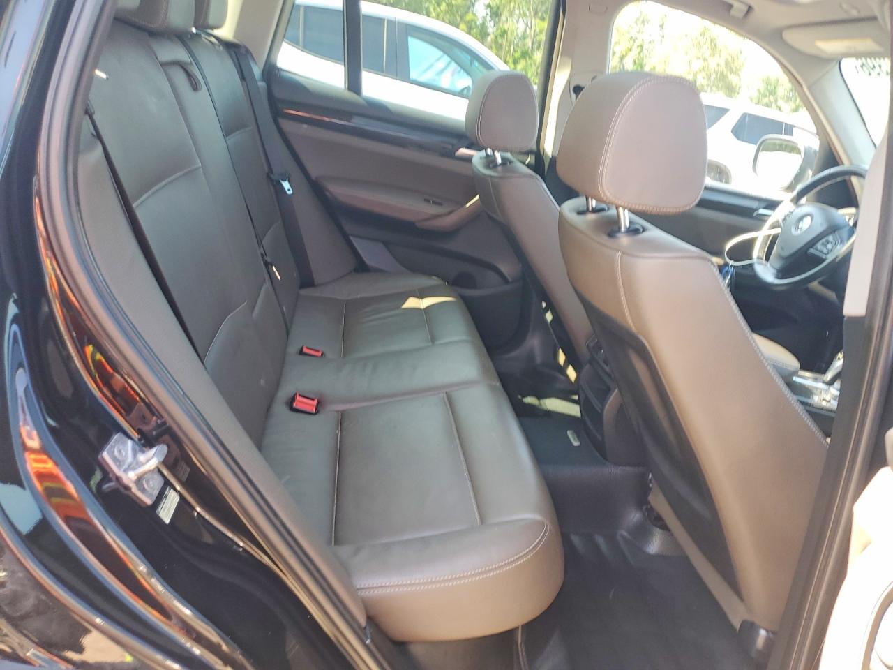 2012 Bmw X3 Xdrive28i Black vin: 5UXWX5C51CL719608