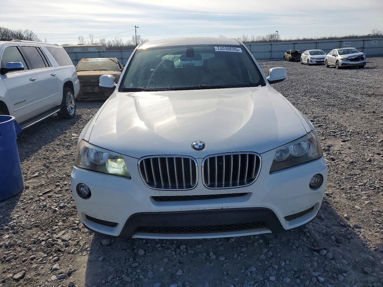 2011 Bmw X3 Xdrive28i Белый vin: 5UXWX5C52BL701780