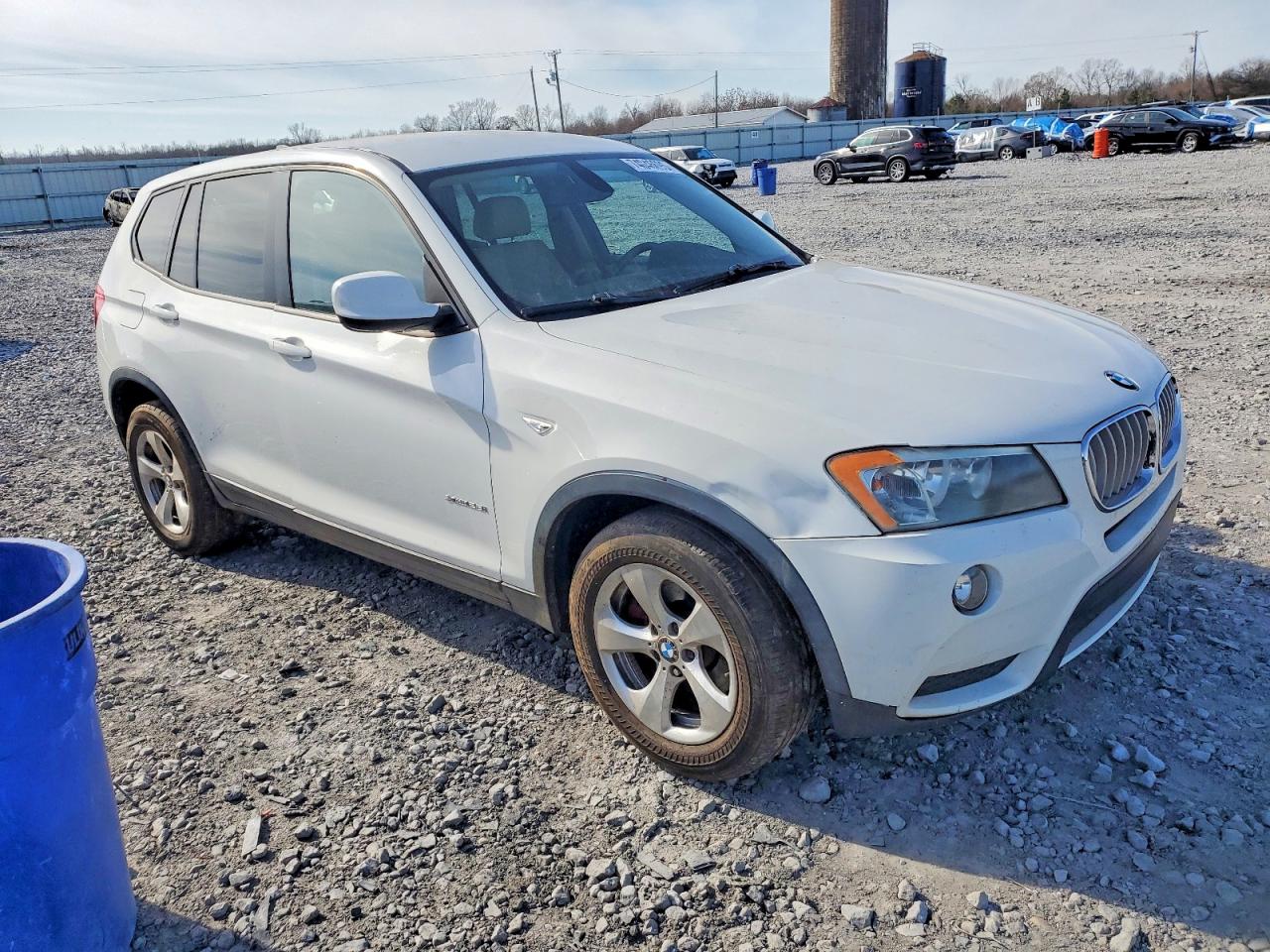 2011 Bmw X3 Xdrive28i Белый vin: 5UXWX5C52BL701780