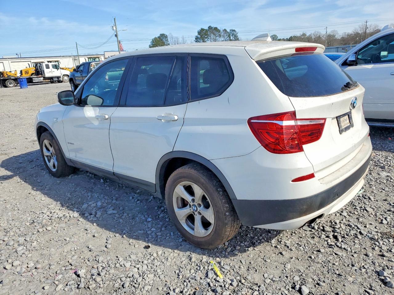 2011 Bmw X3 Xdrive28i Белый vin: 5UXWX5C52BL701780