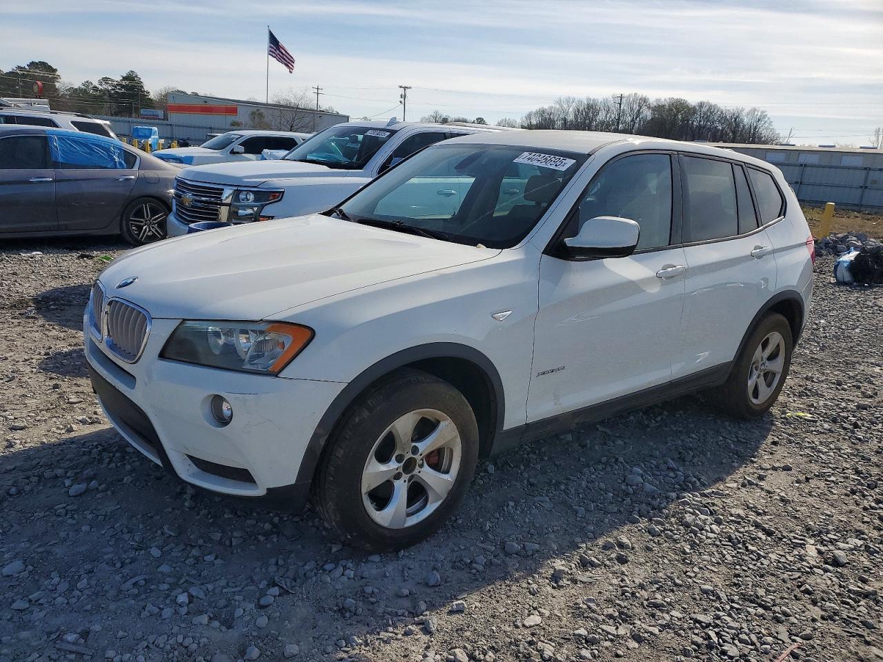2011 Bmw X3 Xdrive28i Белый vin: 5UXWX5C52BL701780