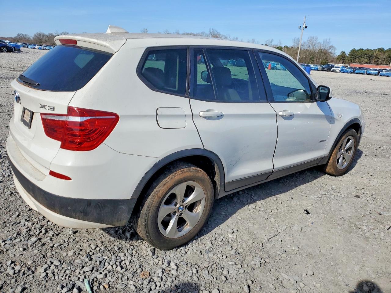 2011 Bmw X3 Xdrive28i Белый vin: 5UXWX5C52BL701780