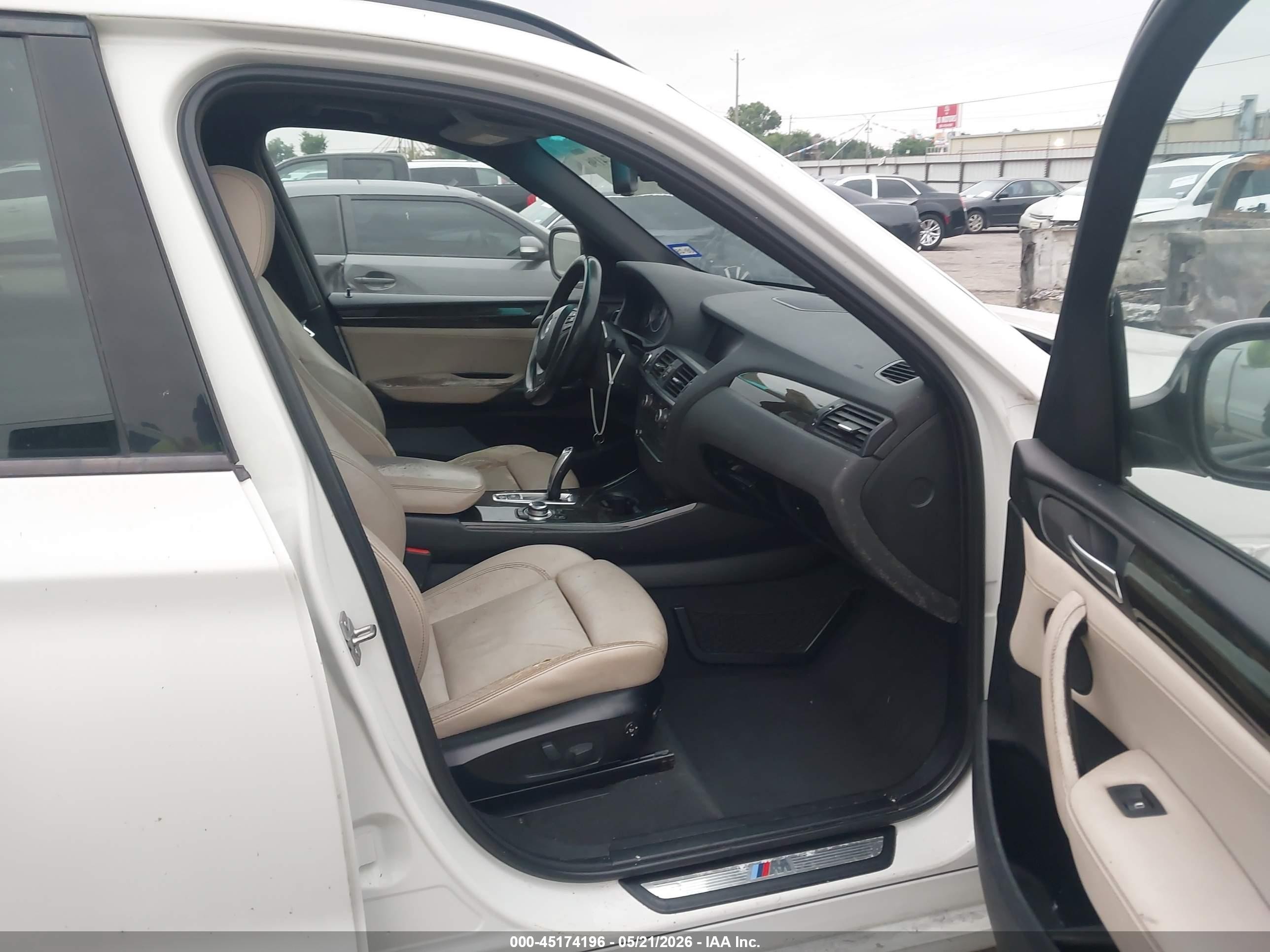 2011 Bmw X3 Xdrive28i White vin: 5UXWX5C52BL713217