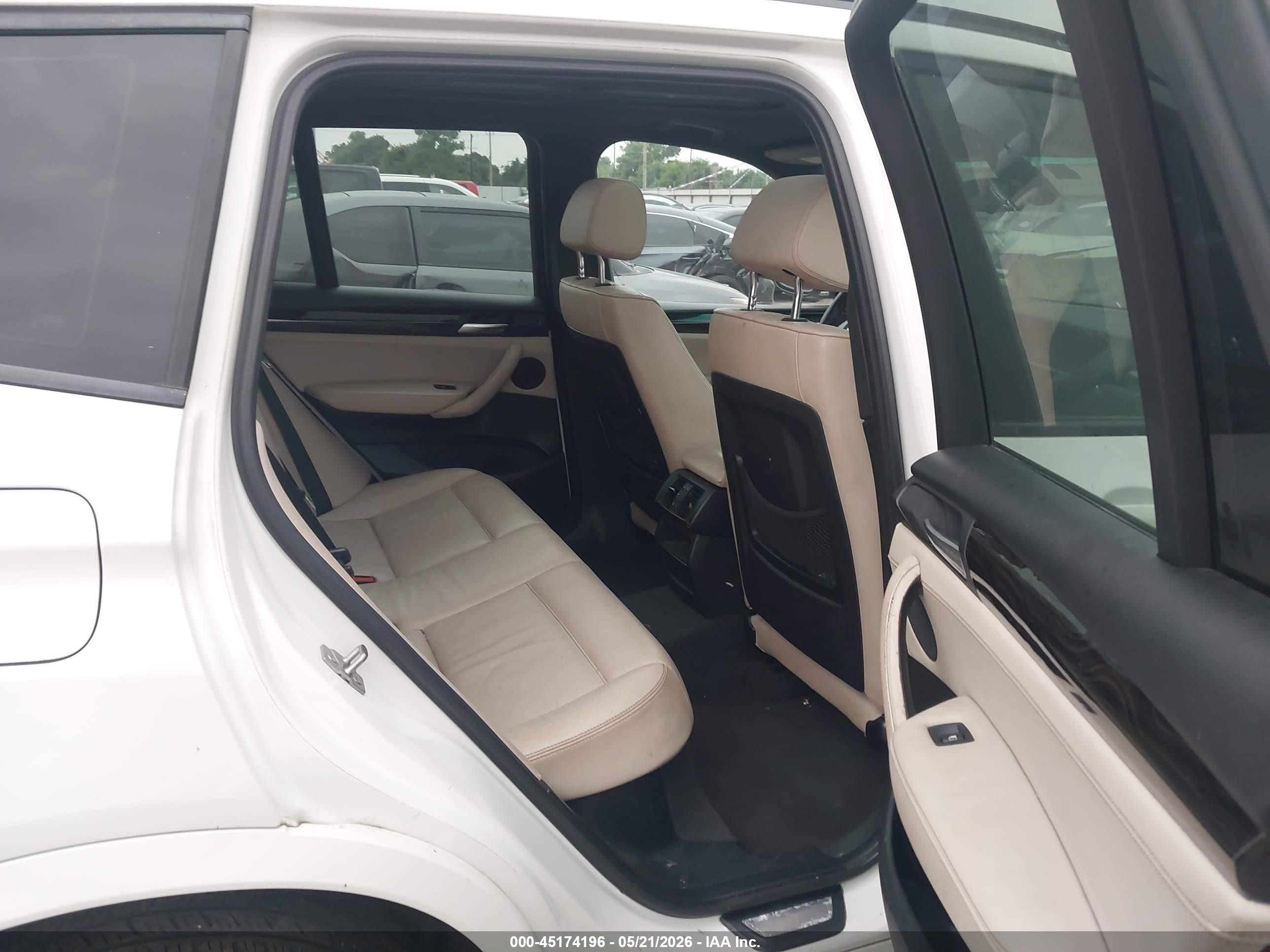 2011 Bmw X3 Xdrive28i White vin: 5UXWX5C52BL713217