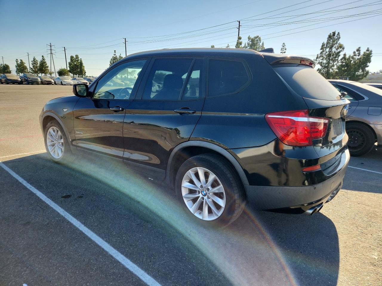 2011 Bmw X3 Xdrive28i Черный vin: 5UXWX5C52BL714609