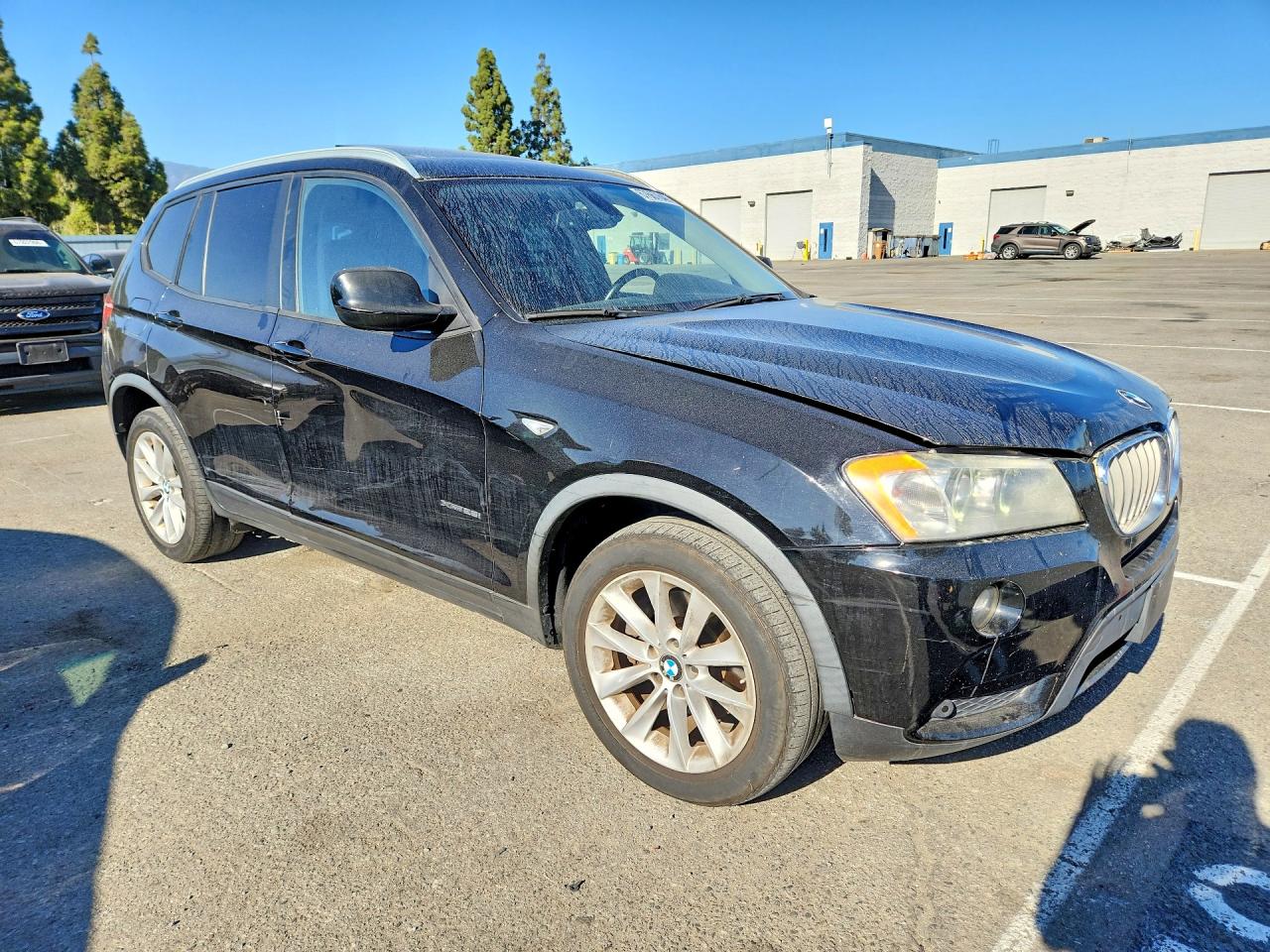 2011 Bmw X3 Xdrive28i Черный vin: 5UXWX5C52BL714609