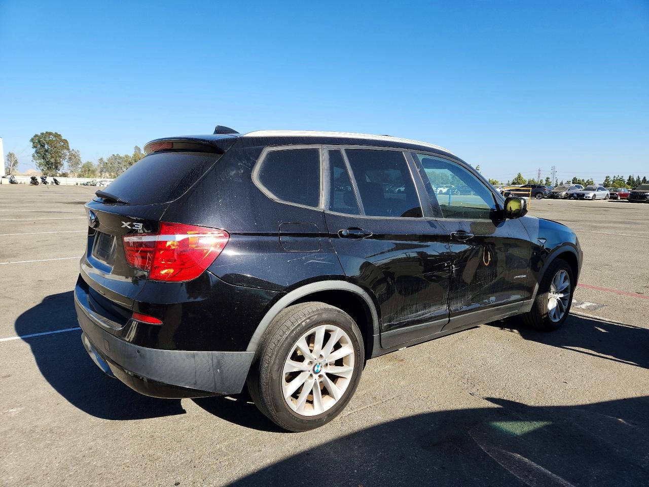 2011 Bmw X3 Xdrive28i Черный vin: 5UXWX5C52BL714609