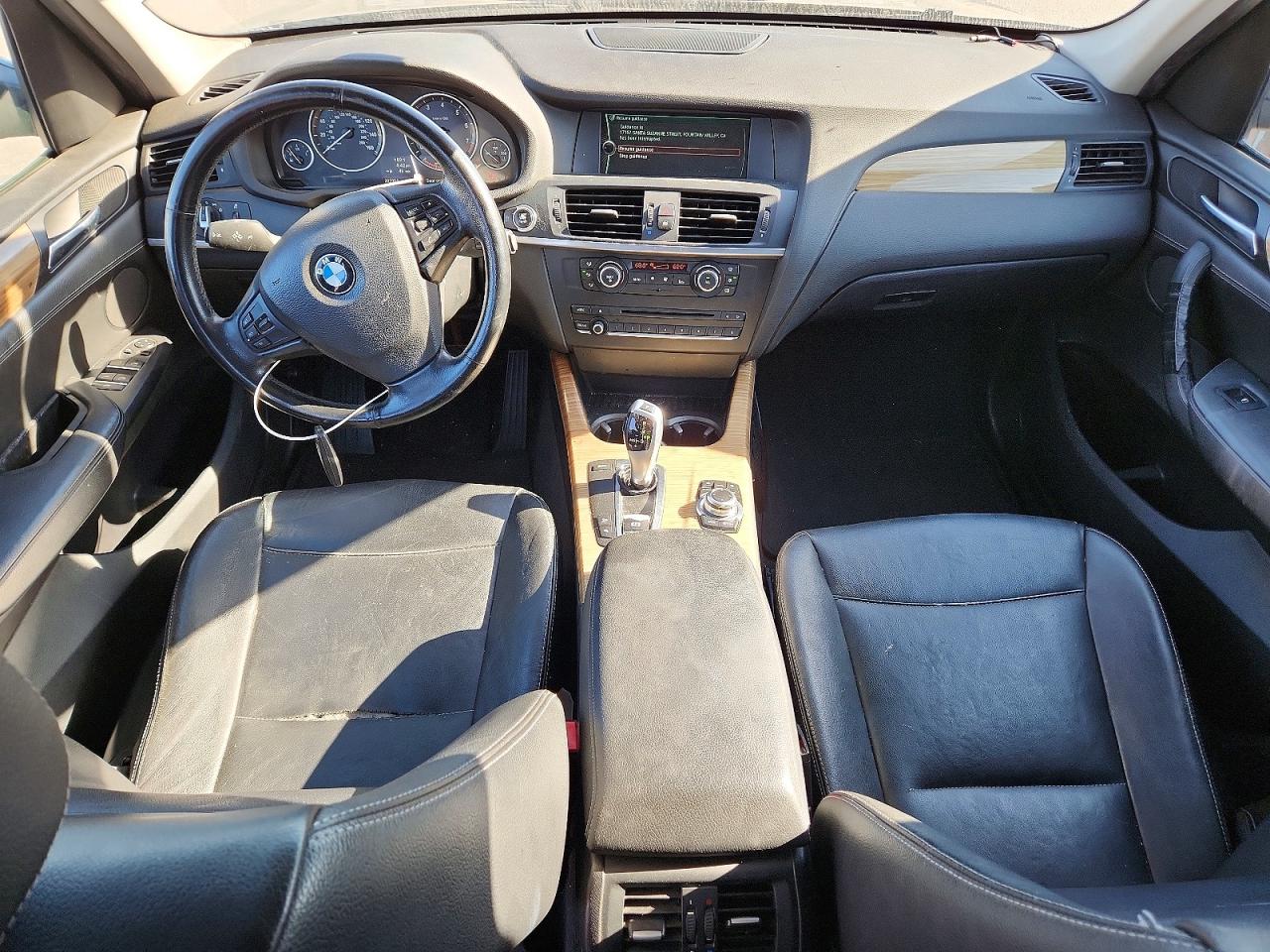 2011 Bmw X3 Xdrive28i Черный vin: 5UXWX5C52BL714609