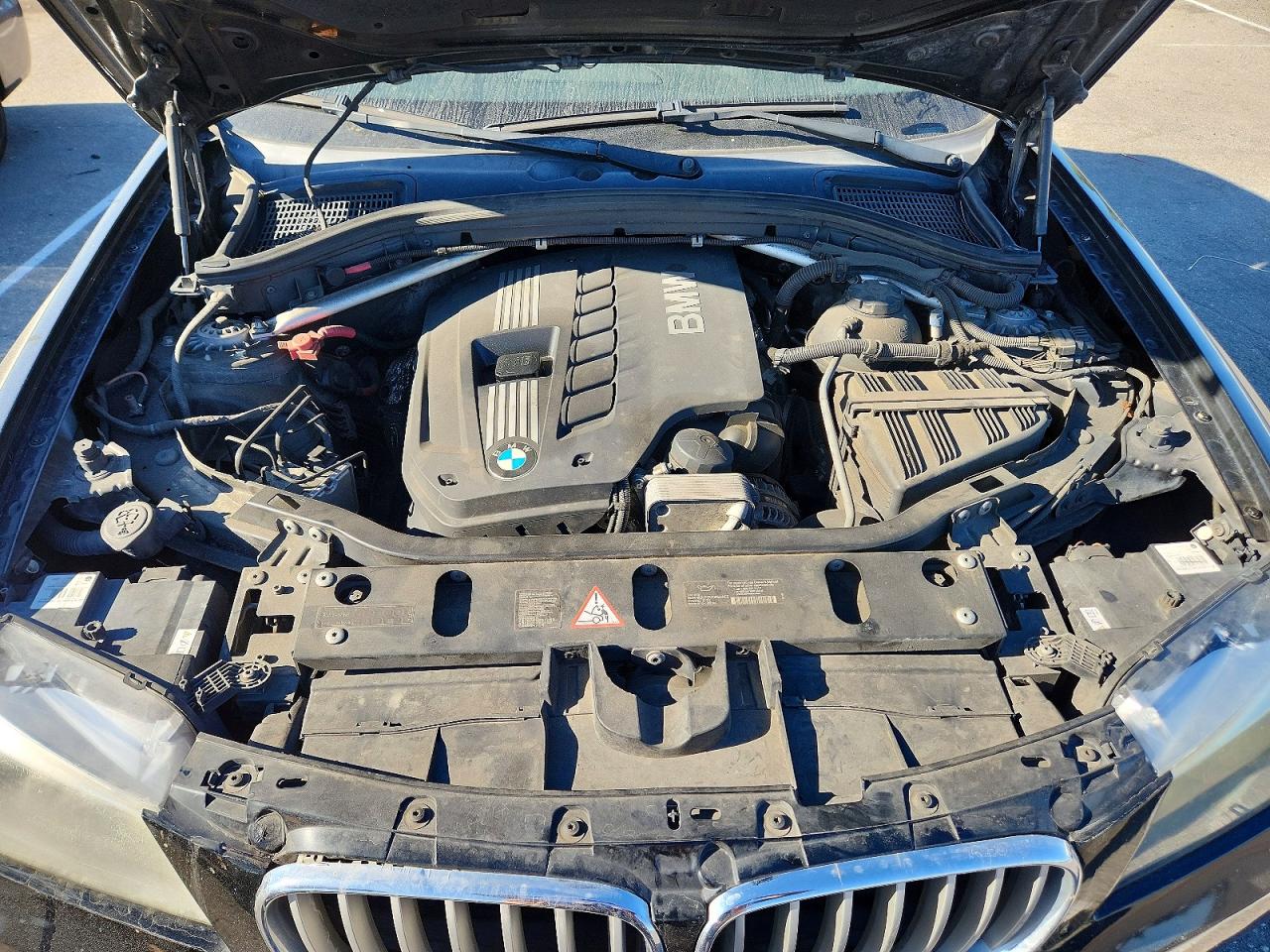 2011 Bmw X3 Xdrive28i Черный vin: 5UXWX5C52BL714609