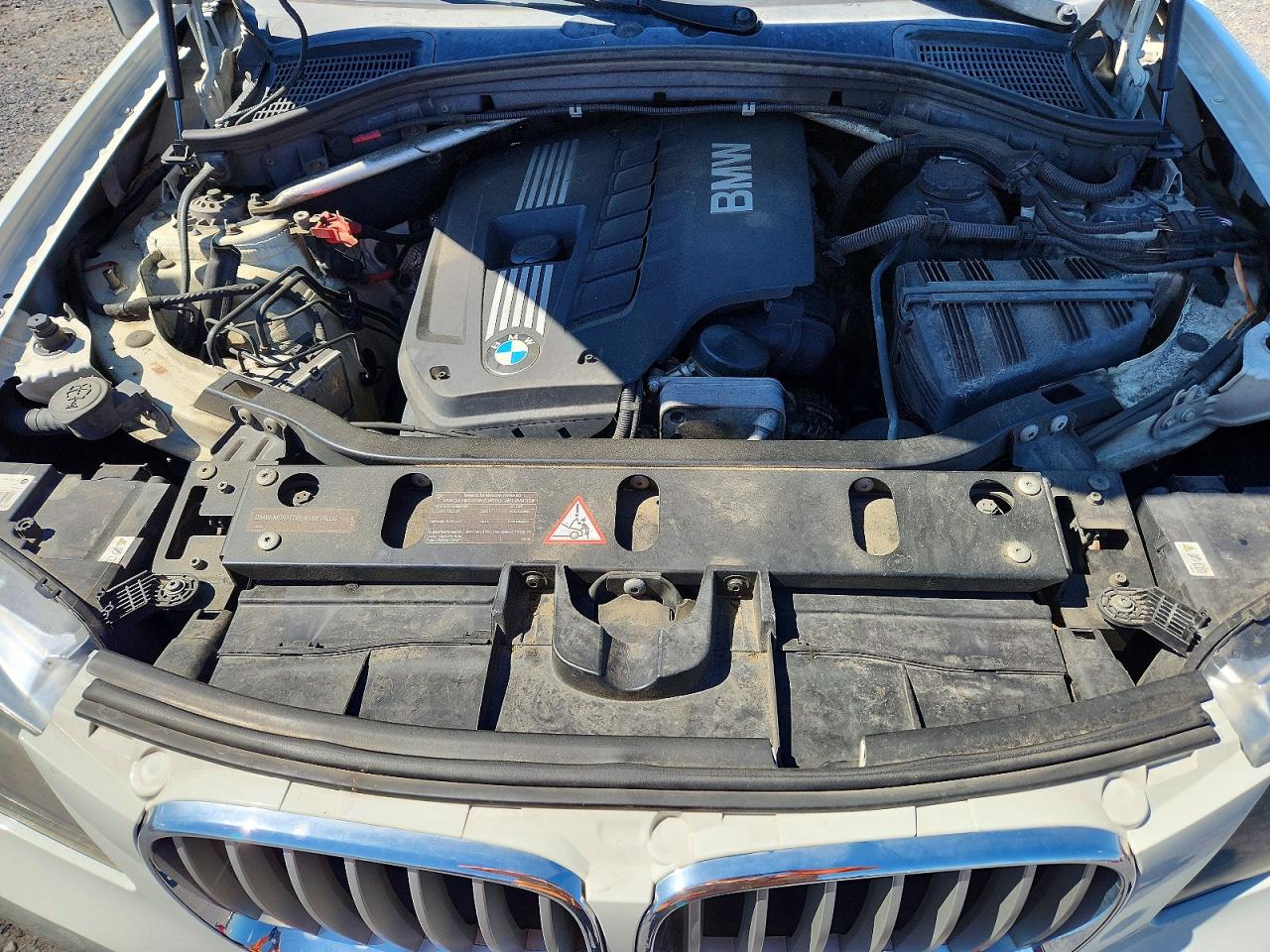 2012 Bmw X3 Xdrive28i Белый vin: 5UXWX5C52CL718029