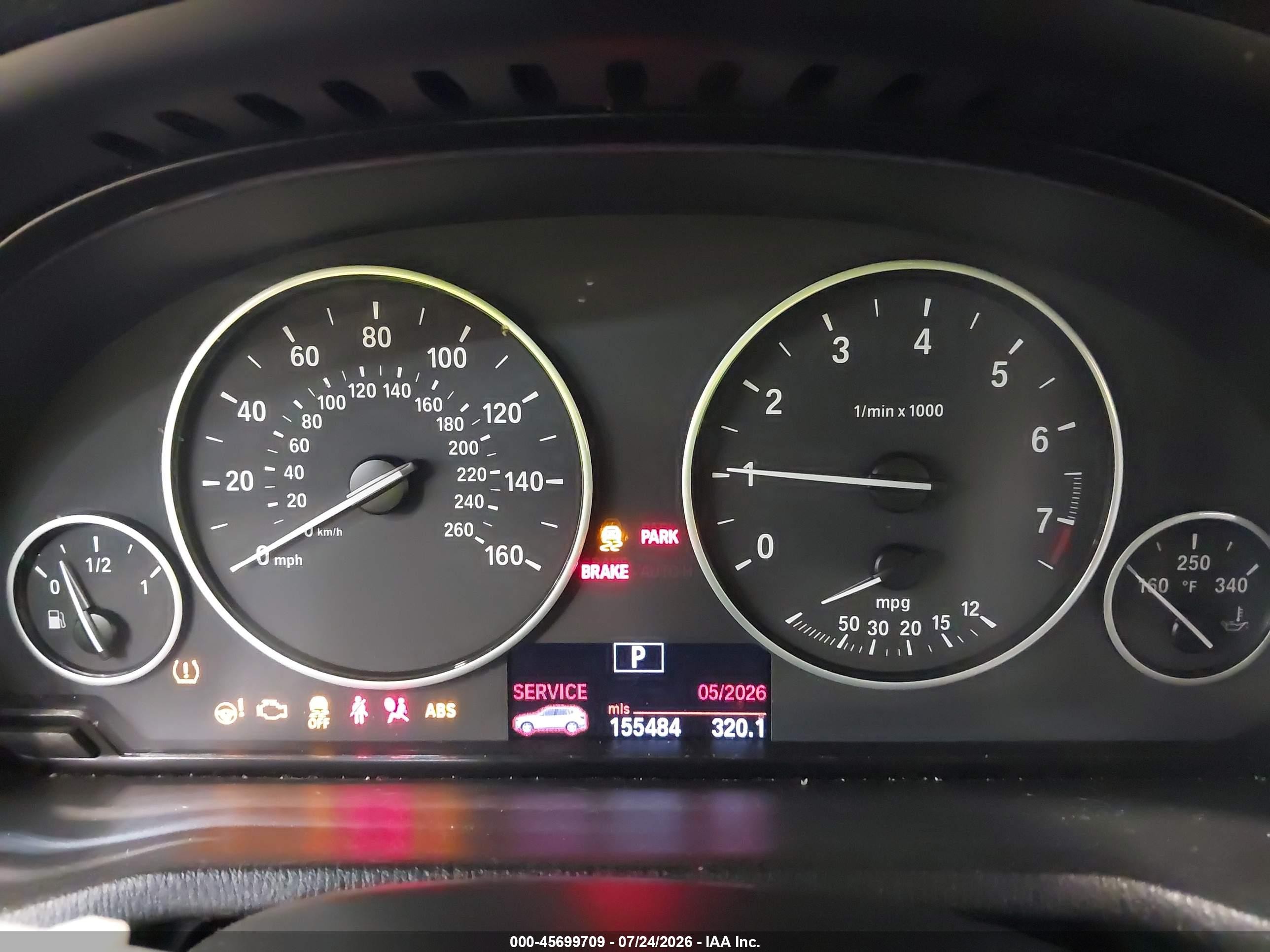2012 Bmw X3 Xdrive28i Blue vin: 5UXWX5C52CL724896