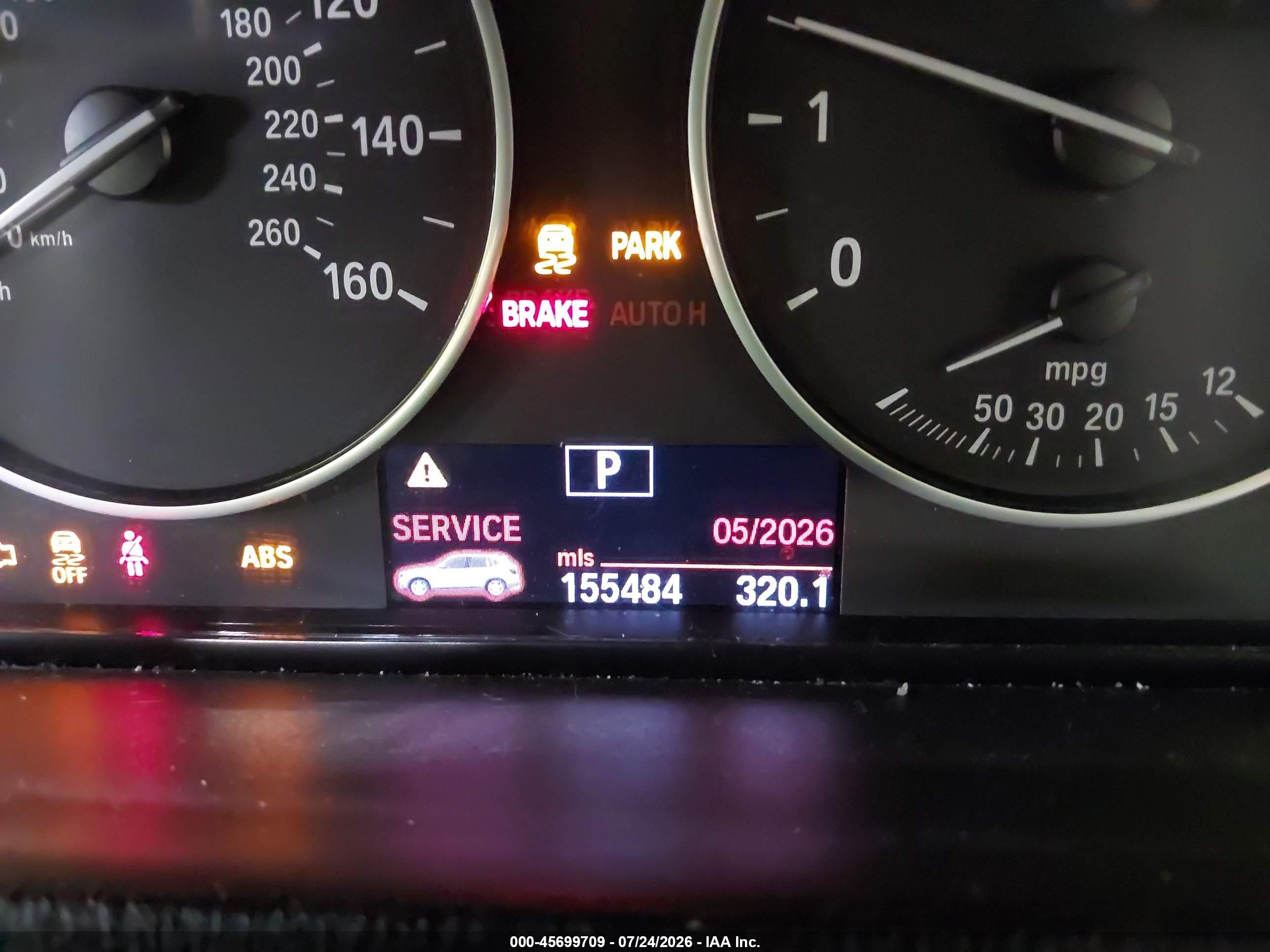 2012 Bmw X3 Xdrive28i Blue vin: 5UXWX5C52CL724896