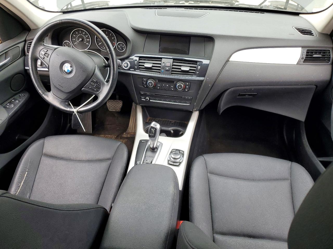 2012 Bmw X3 Xdrive28i Black vin: 5UXWX5C52CL725594
