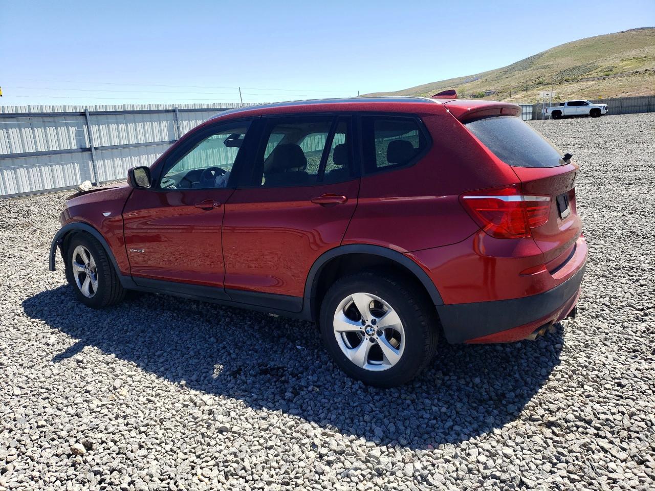 2012 Bmw X3 Xdrive28i Red vin: 5UXWX5C52CL728267
