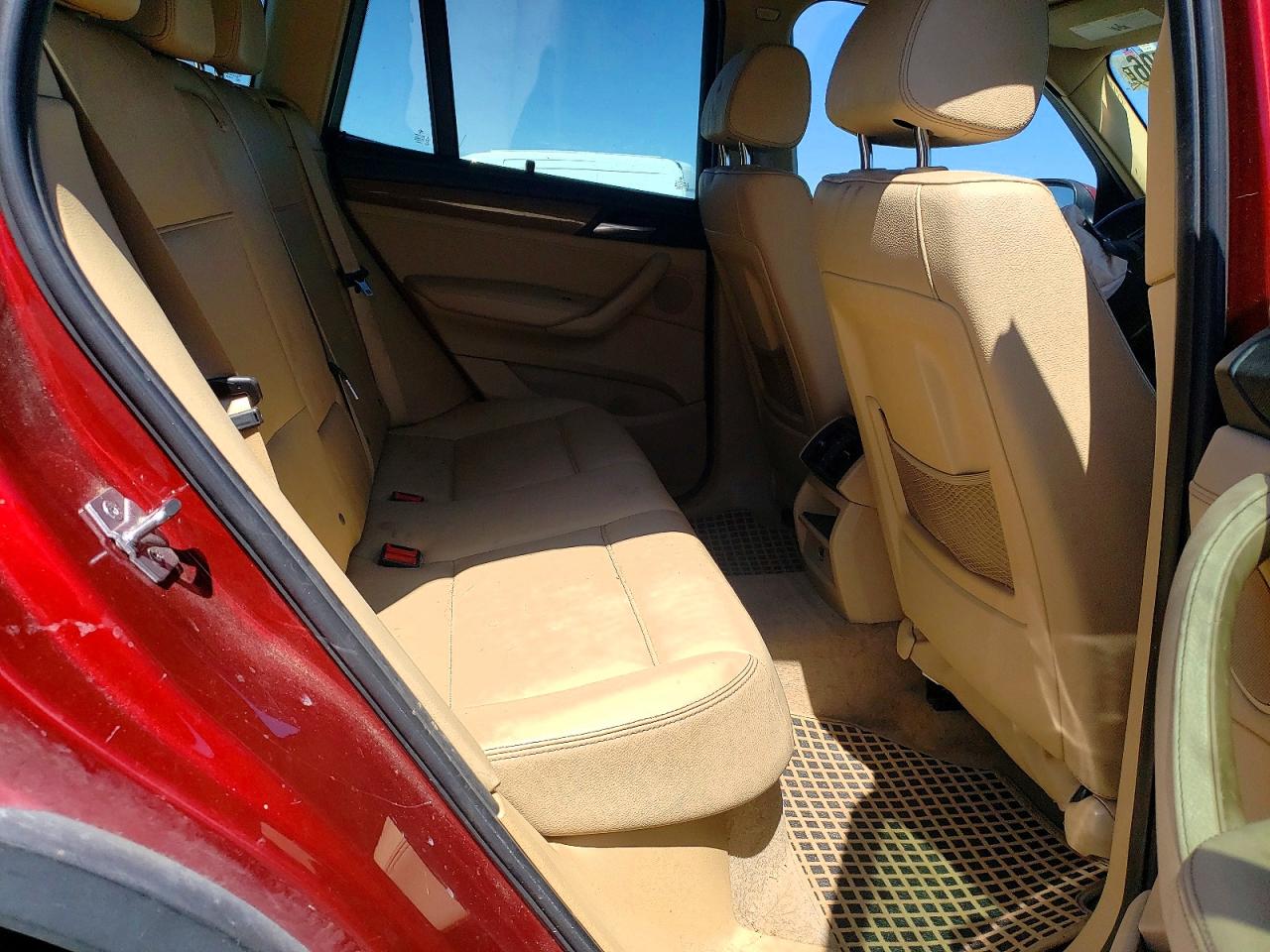 2012 Bmw X3 Xdrive28i Red vin: 5UXWX5C52CL728267