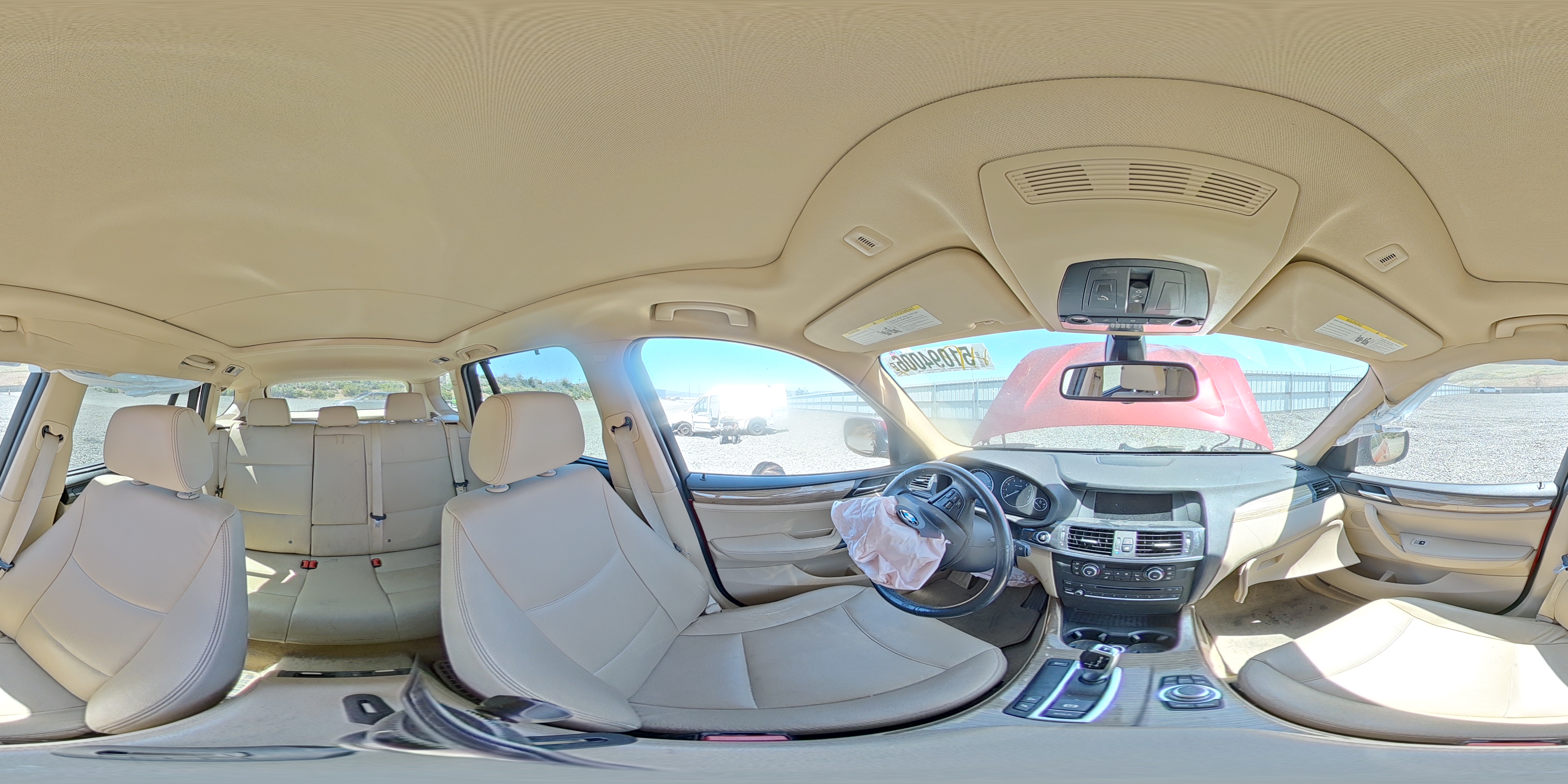 2012 Bmw X3 Xdrive28i Red vin: 5UXWX5C52CL728267