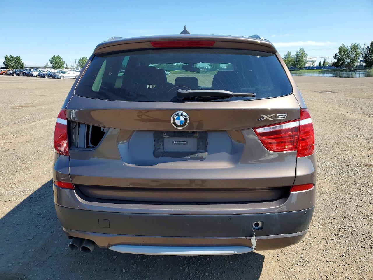 2011 Bmw X3 Xdrive28i Brown vin: 5UXWX5C53BL701450