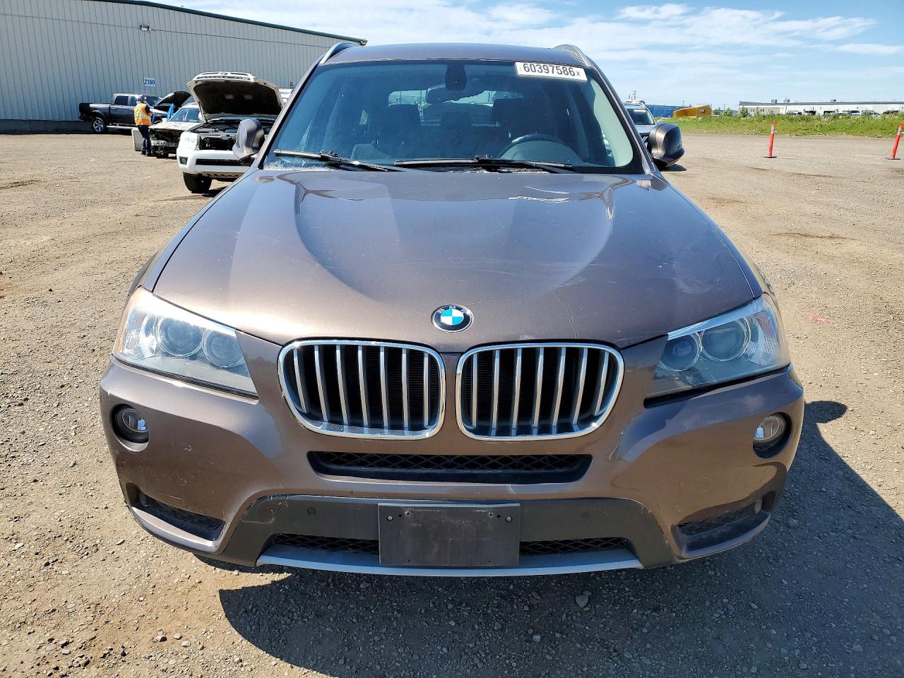 2011 Bmw X3 Xdrive28i Brown vin: 5UXWX5C53BL701450