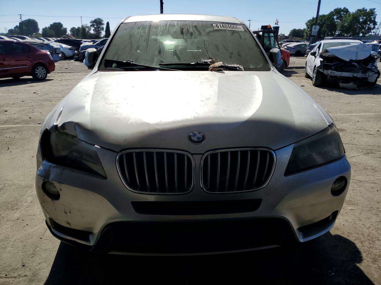 2011 Bmw X3 Xdrive28i Silver vin: 5UXWX5C53BL702792
