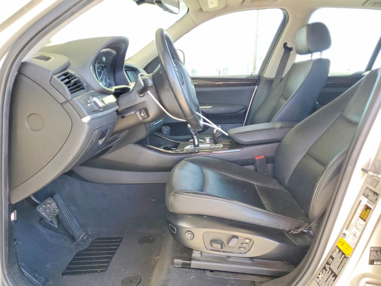 2011 Bmw X3 Xdrive28i Silver vin: 5UXWX5C53BL702792