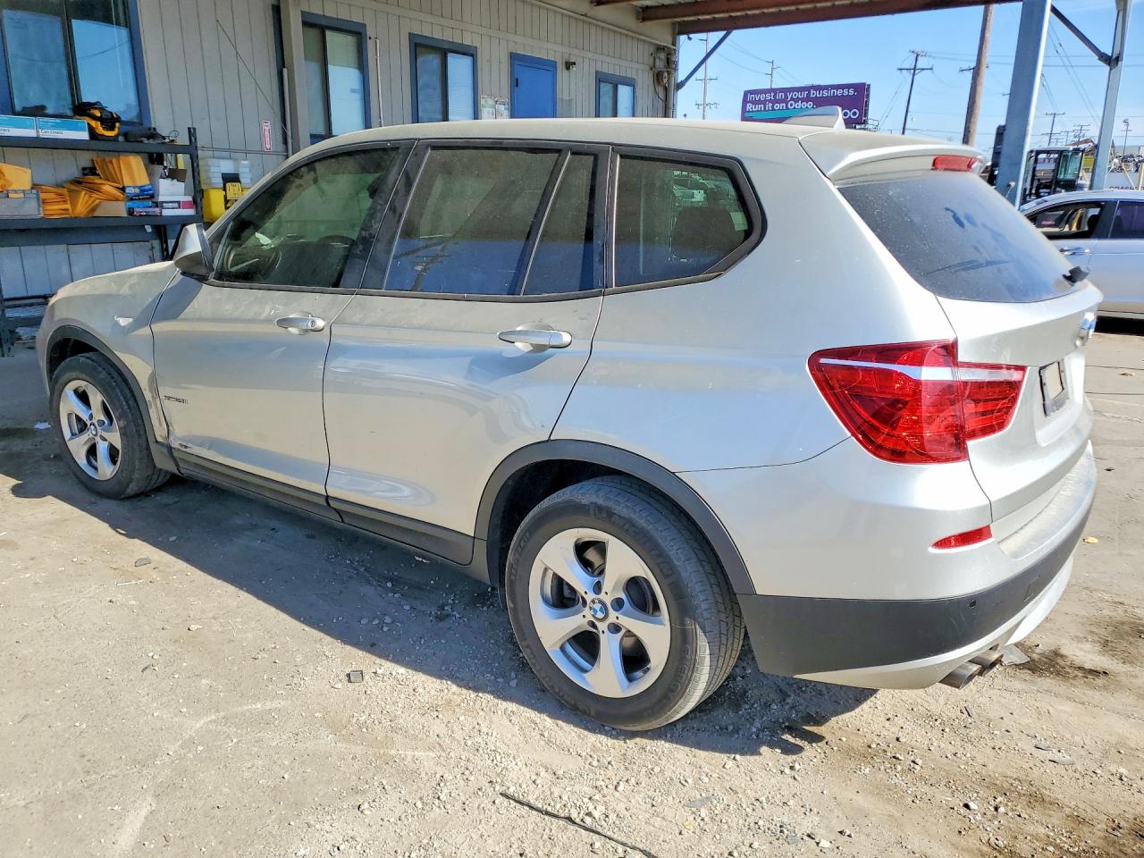 2011 Bmw X3 Xdrive28i Silver vin: 5UXWX5C53BL702792