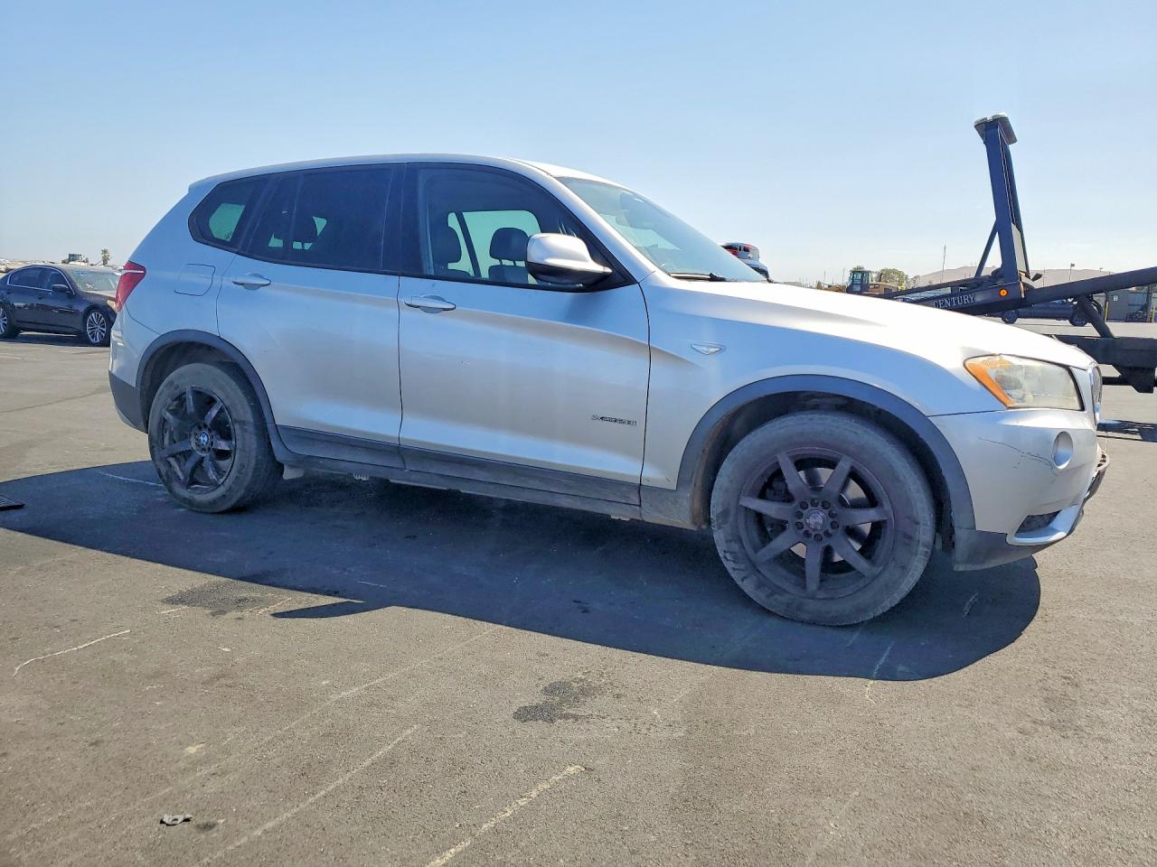 2011 Bmw X3 Xdrive28i Silver vin: 5UXWX5C53BL702808