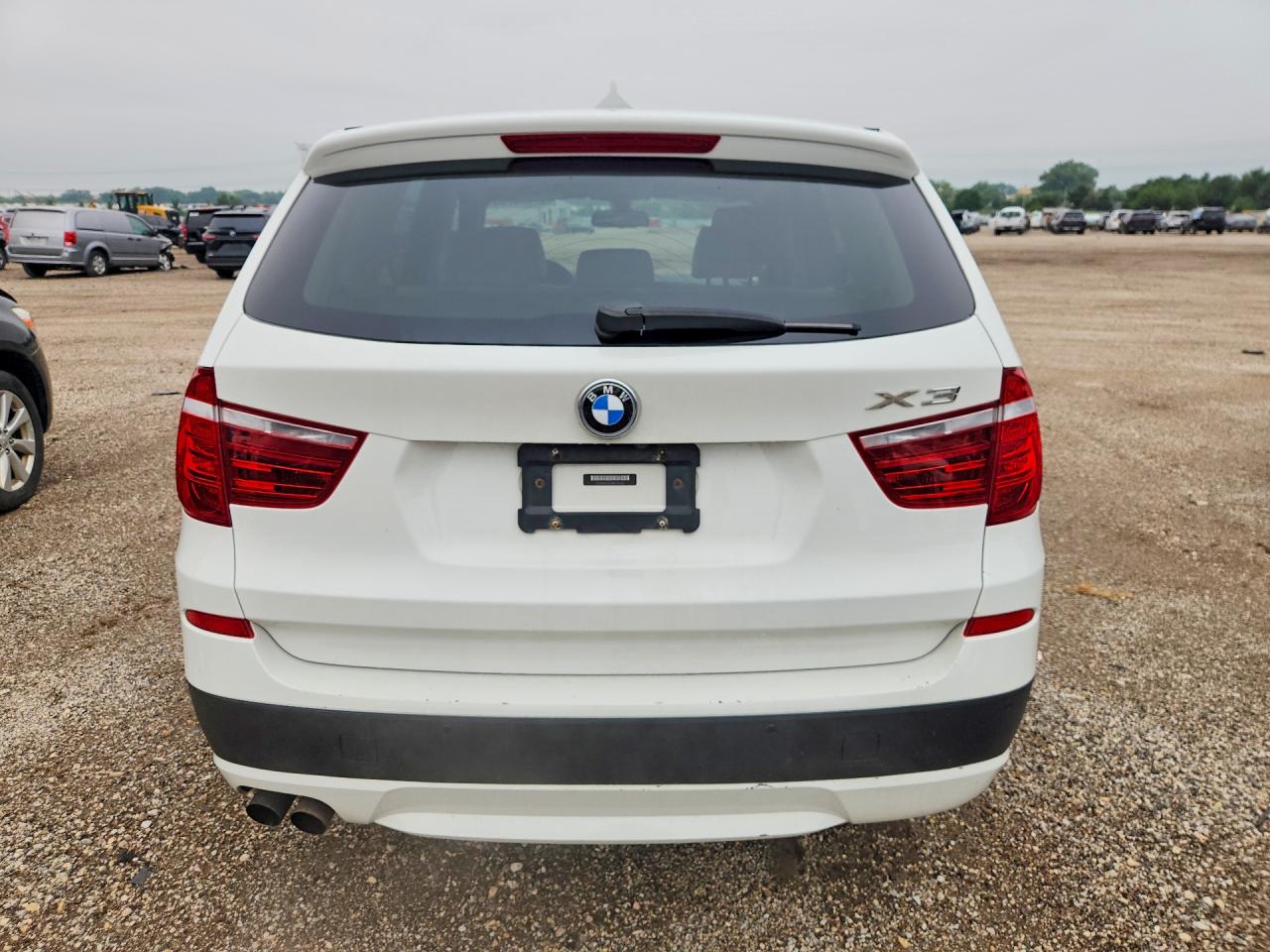 2011 Bmw X3 Xdrive28i White vin: 5UXWX5C53BL712352