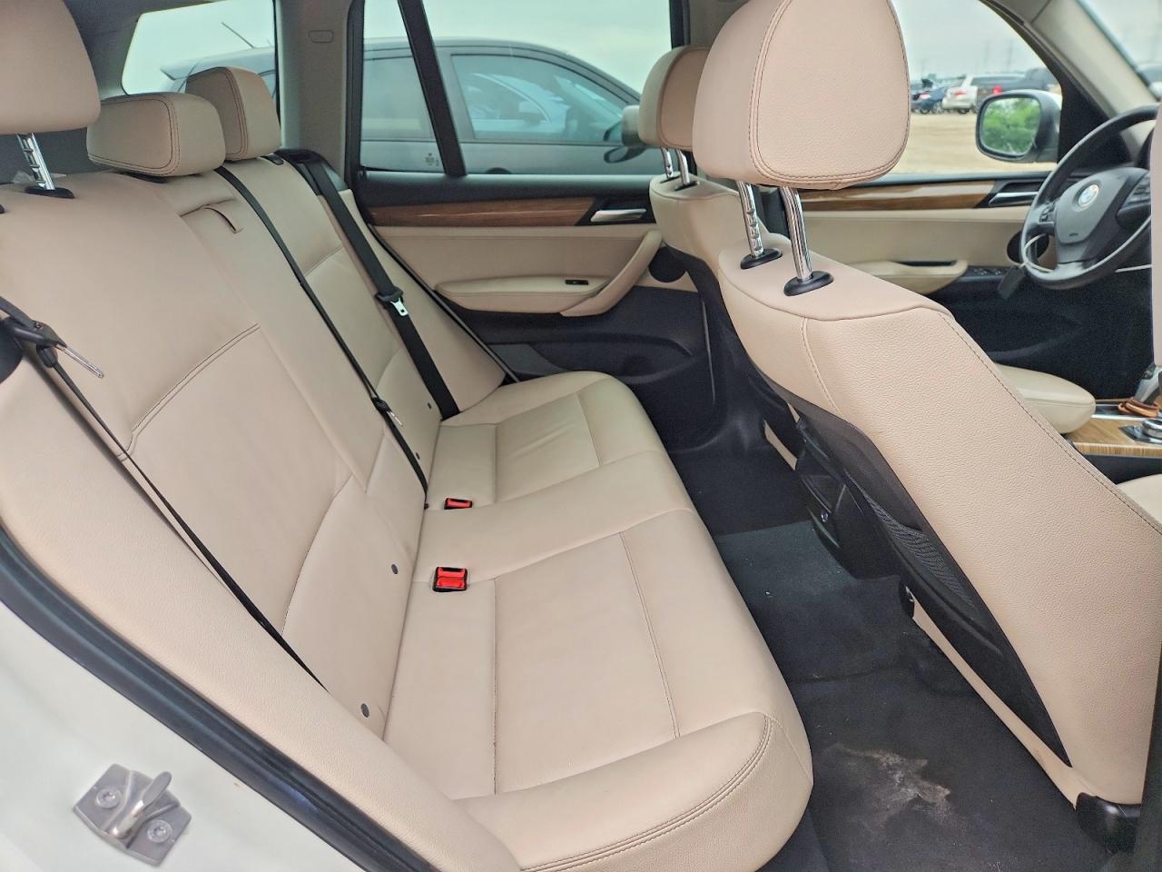2011 Bmw X3 Xdrive28i White vin: 5UXWX5C53BL712352