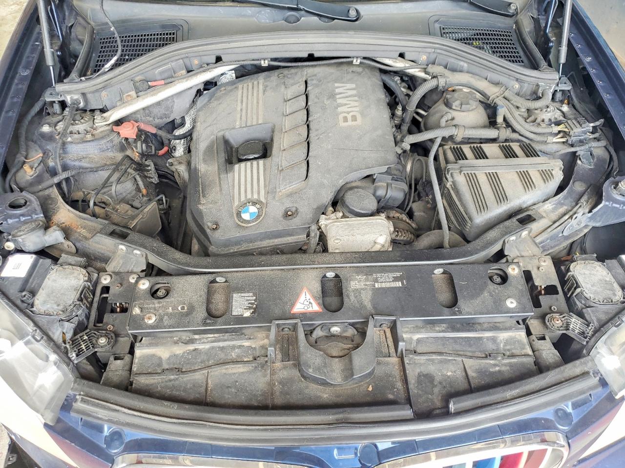 2011 Bmw X3 Xdrive28i Blue vin: 5UXWX5C53BL713999