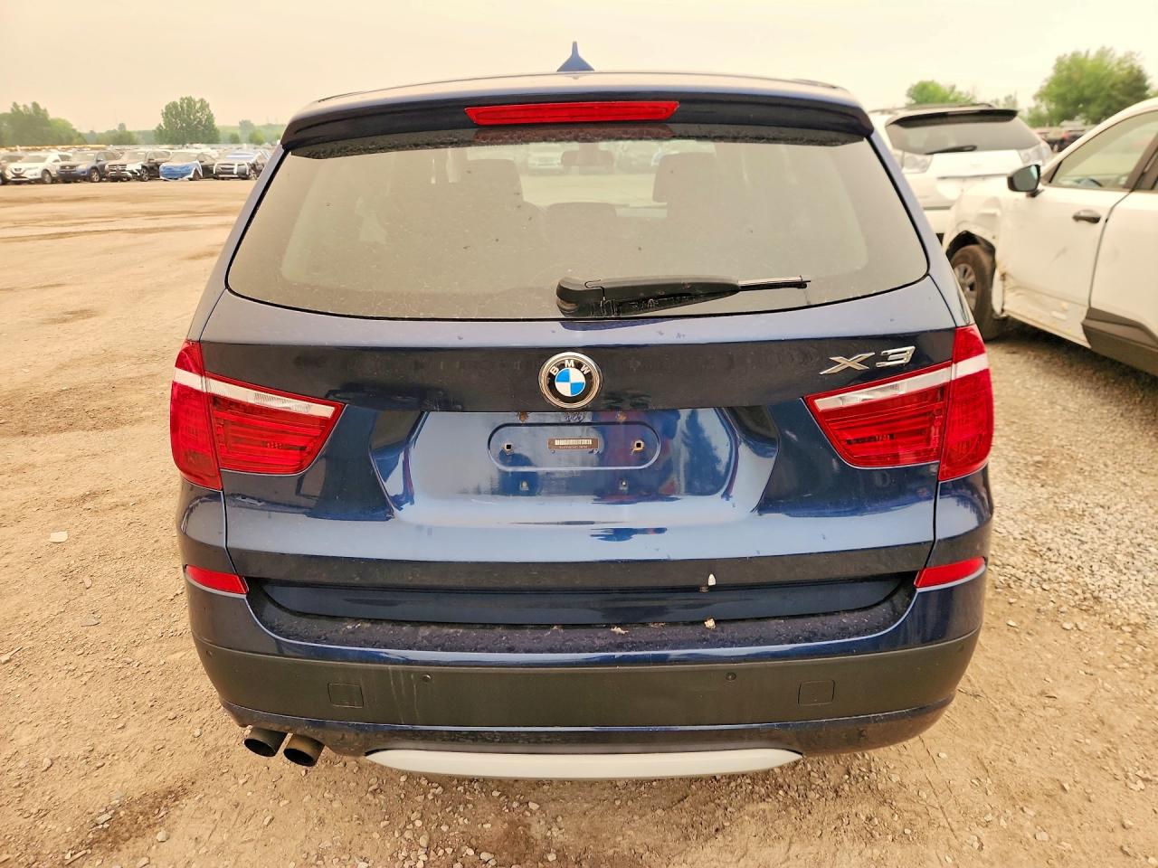 2012 Bmw X3 Xdrive28i Синий vin: 5UXWX5C53CL726026