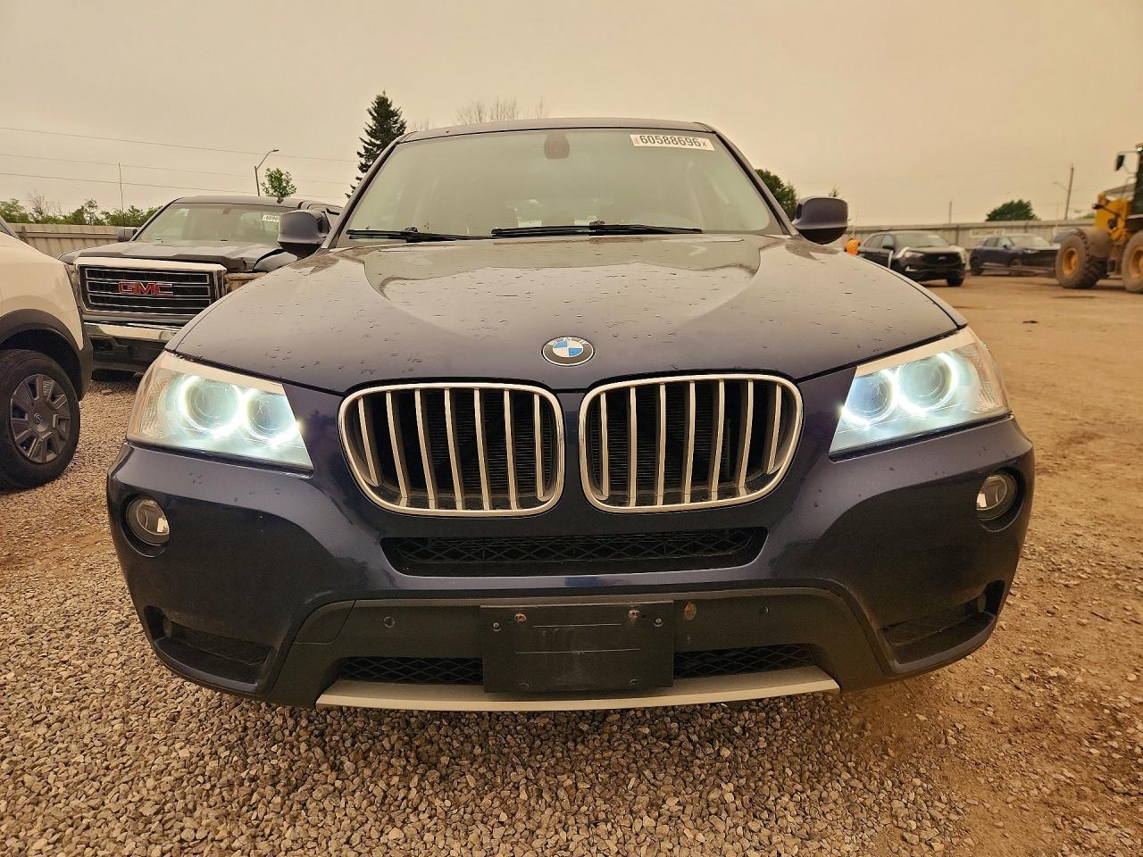 2012 Bmw X3 Xdrive28i Синий vin: 5UXWX5C53CL726026