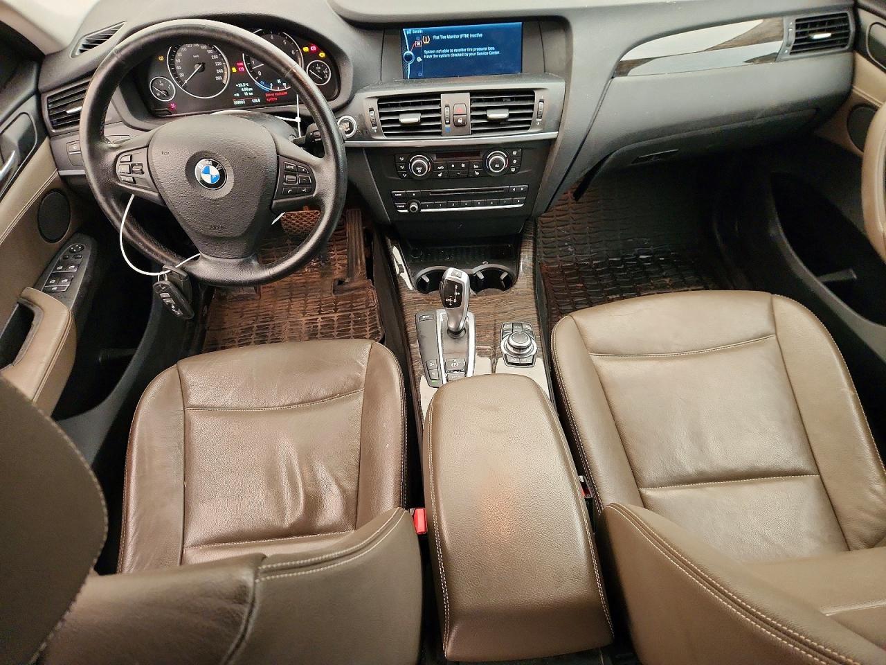 2012 Bmw X3 Xdrive28i Синий vin: 5UXWX5C53CL726026