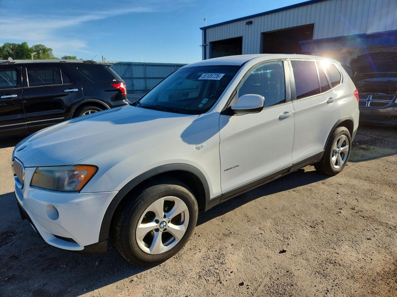 2011 Bmw X3 Xdrive28i White vin: 5UXWX5C54BL702932