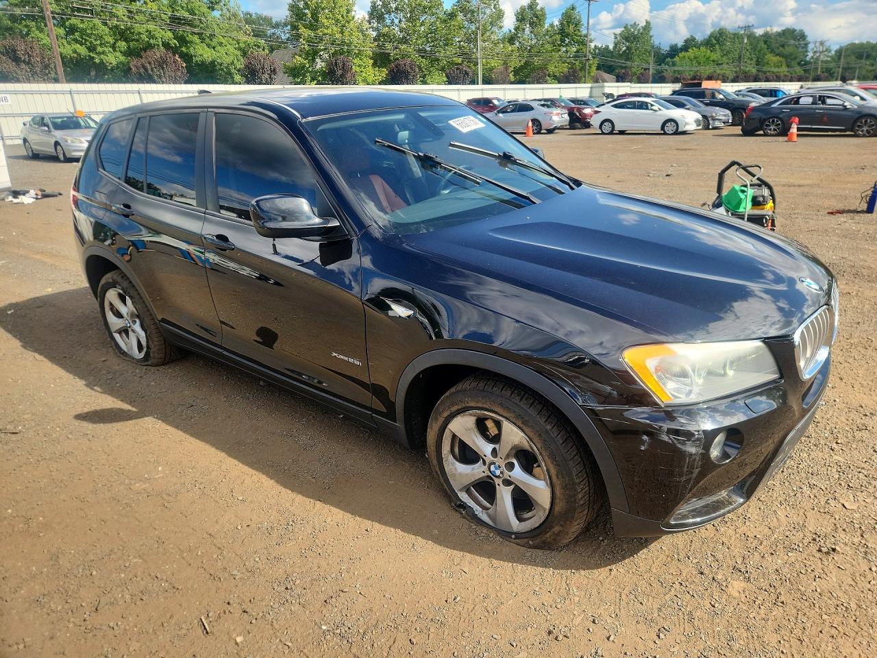 2011 Bmw X3 Xdrive28i Черный vin: 5UXWX5C54BL707211