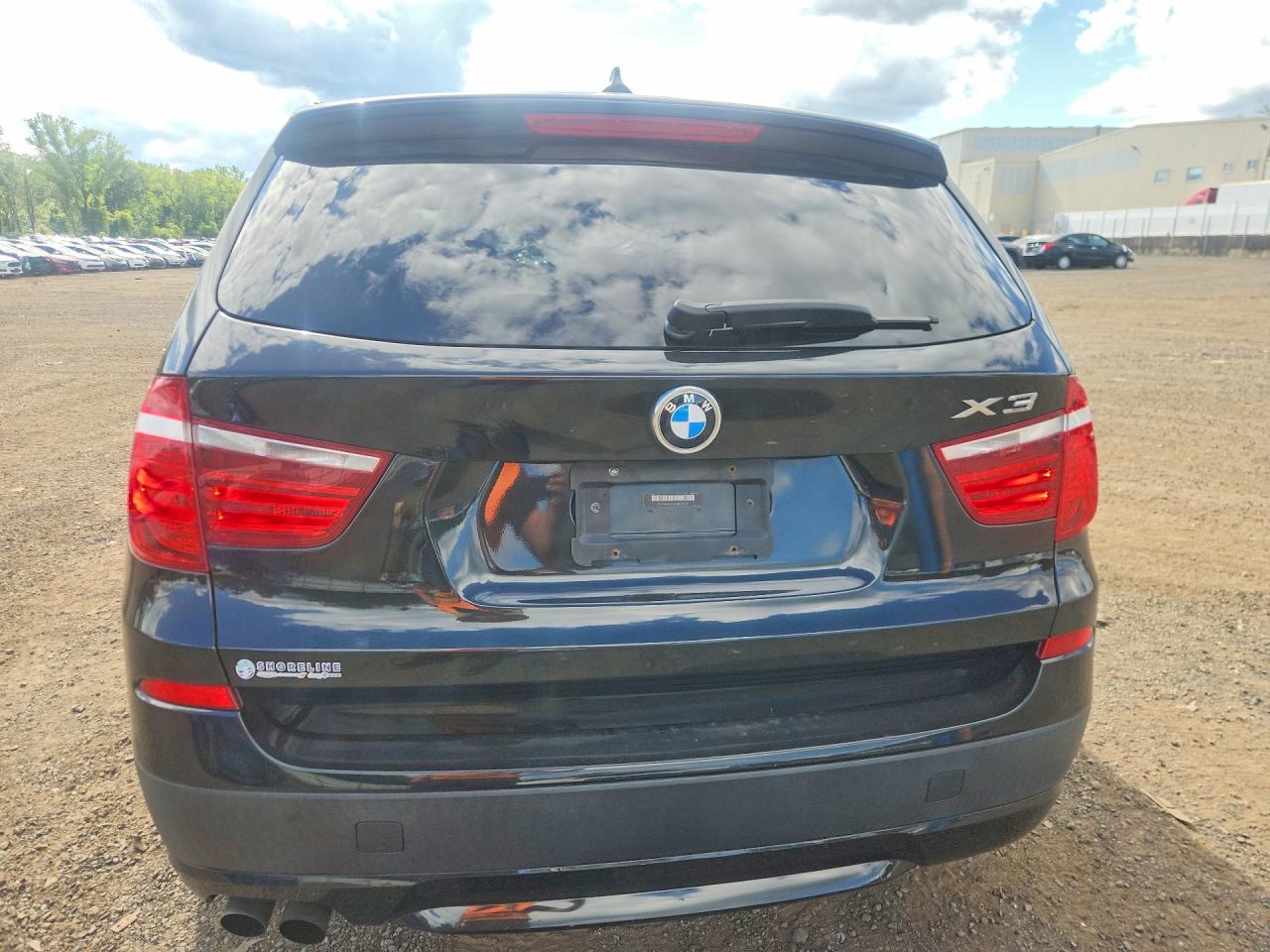 2011 Bmw X3 Xdrive28i Черный vin: 5UXWX5C54BL707211