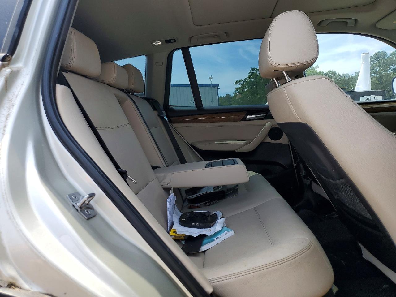2011 Bmw X3 Xdrive28i Silver vin: 5UXWX5C54BL712456