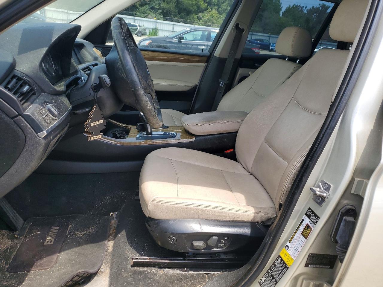 2011 Bmw X3 Xdrive28i Silver vin: 5UXWX5C54BL712456