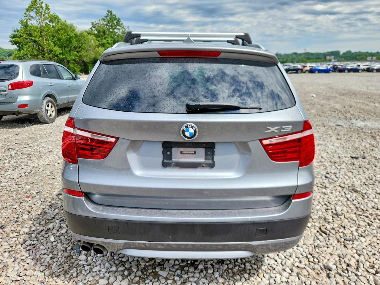 2012 Bmw X3 Xdrive28i Blue vin: 5UXWX5C54CL724902