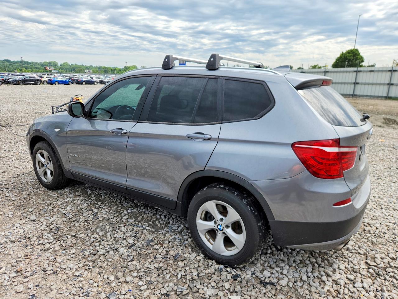2012 Bmw X3 Xdrive28i Blue vin: 5UXWX5C54CL724902