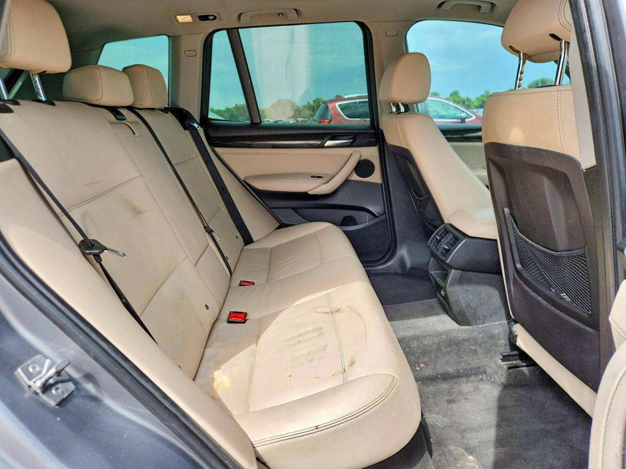 2012 Bmw X3 Xdrive28i Blue vin: 5UXWX5C54CL724902