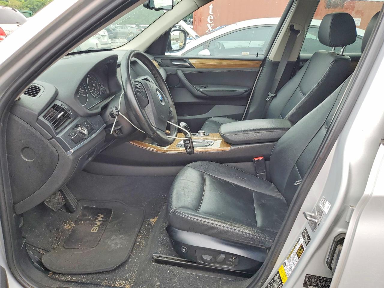 2011 Bmw X3 Xdrive28i Silver vin: 5UXWX5C55BL702518